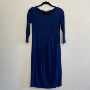 Isabella Oliver Navy Maternity Dress